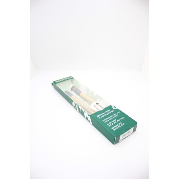 Ecotools Enhancing Eye Brush Set Duo Four Heads New in Box Sealed - Picture 3 of 10